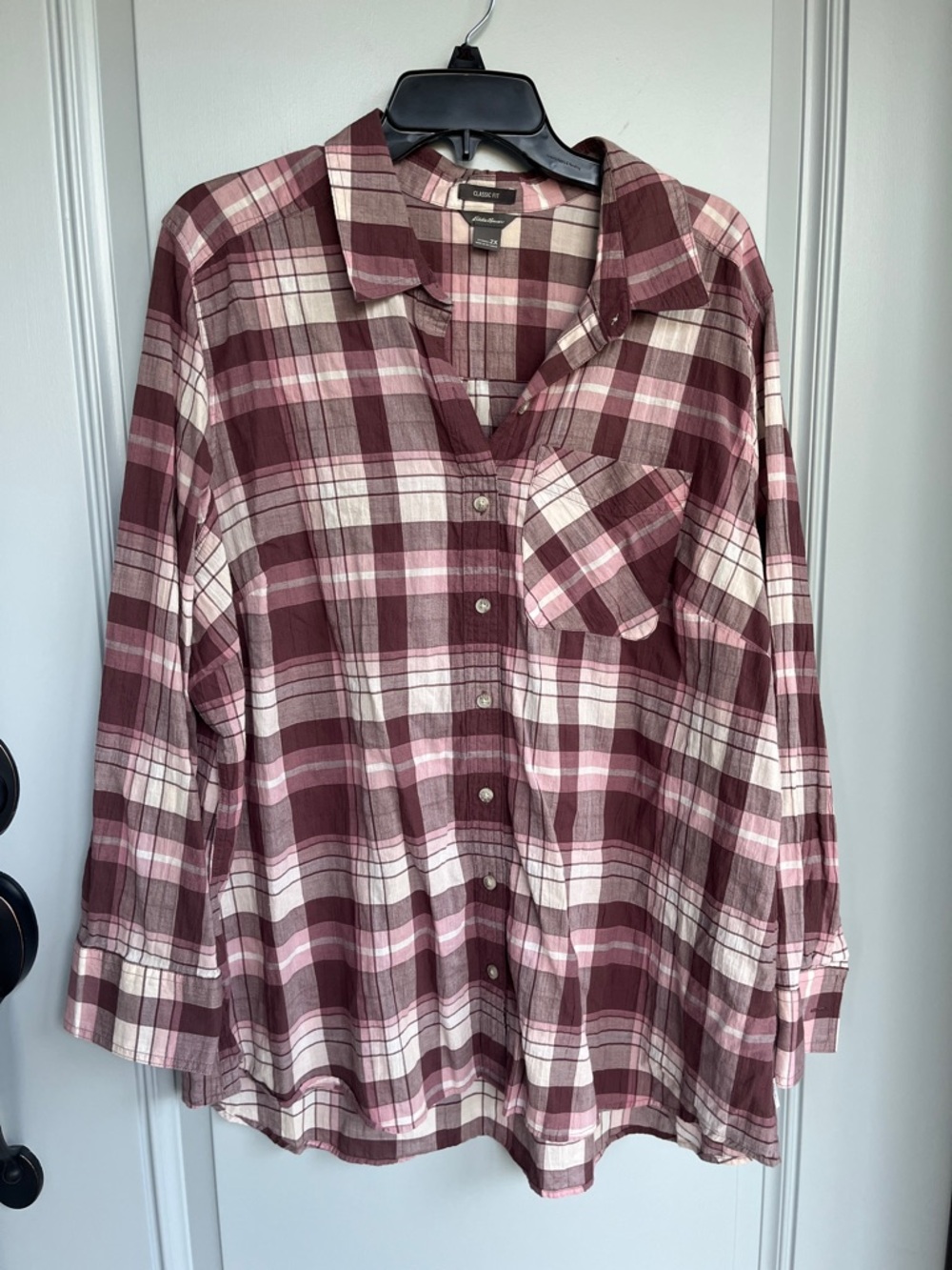 Eddie Bauer Plaid Shirt 2x